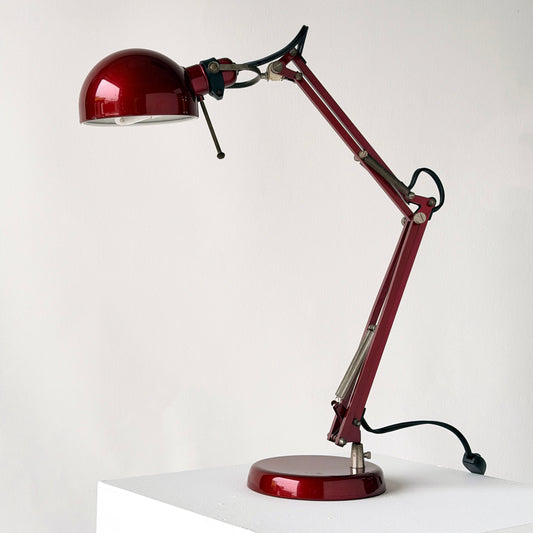 LI041 RED ADJUSTABLE TASK LAMP