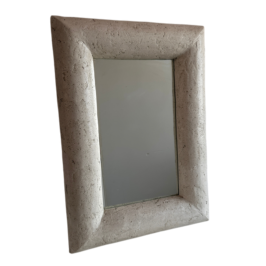 MR001 FAUX STONE FINISH THICK MIRROR