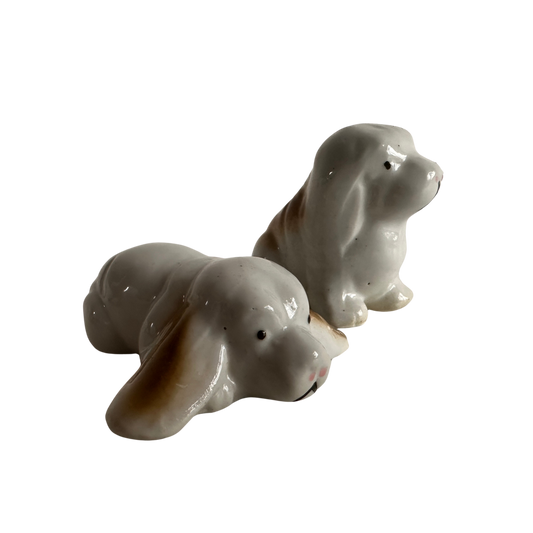 OB011 CERAMIC PUPPY DUO