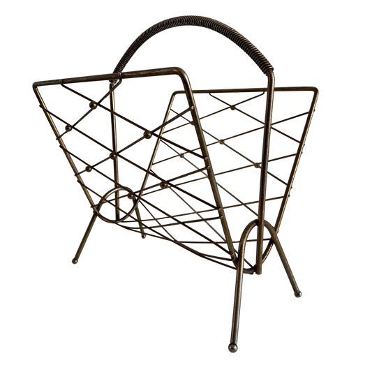OB063 MCM METAL MAGAZINE RACK