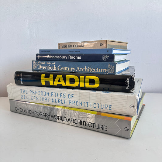 OB071 10" STACK OF ARCHITECTURE & INTERIORS BOOKS