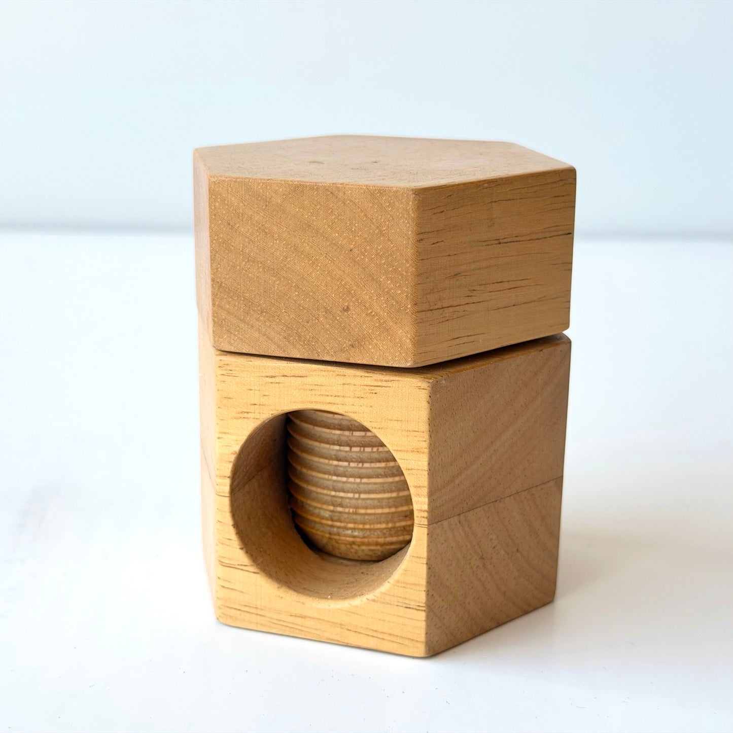 OB103 WOODEN TWIST NUTCRACKER