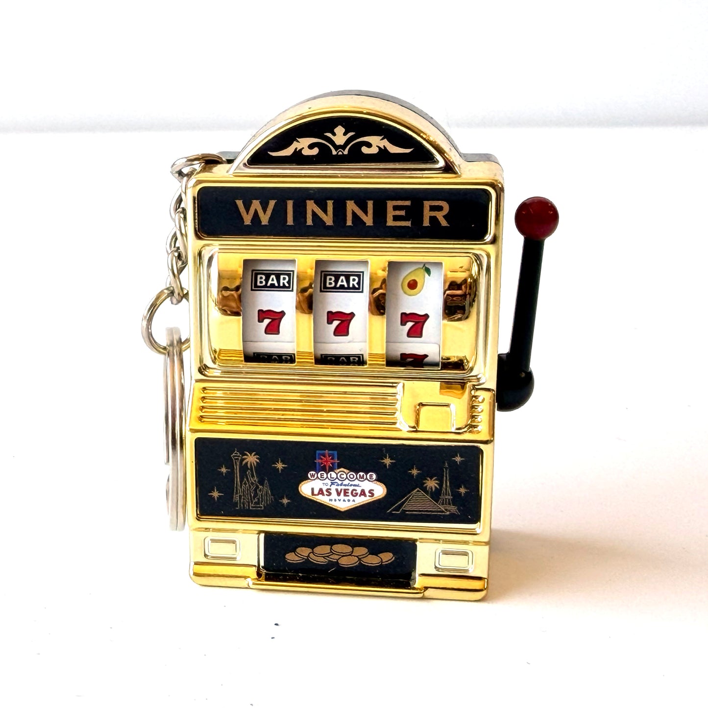 OB106 LAS VEGAS SLOT MACHINE KEYCHAIN