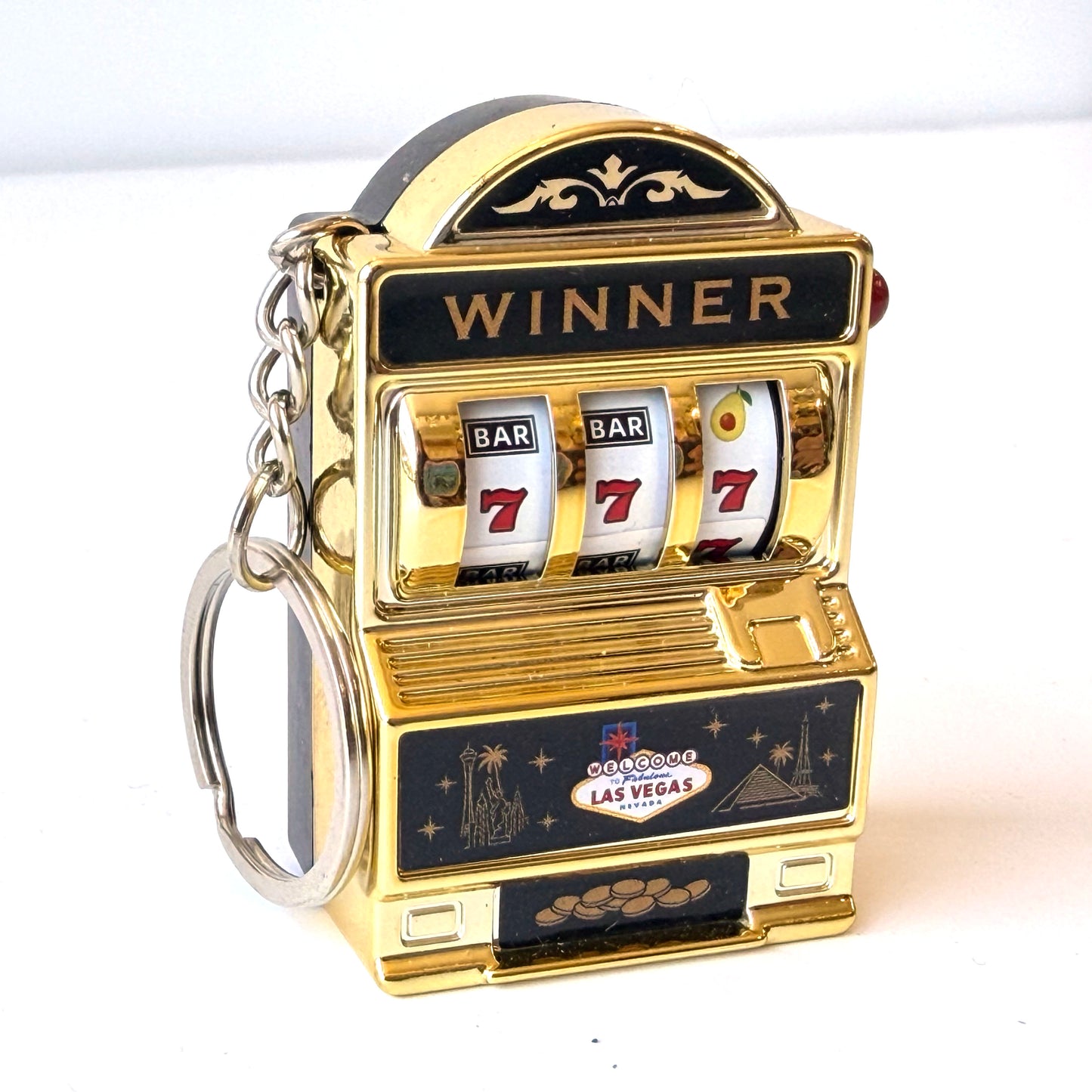 OB106 LAS VEGAS SLOT MACHINE KEYCHAIN