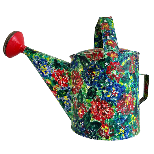 OD001 HAND PAINTED WATERING CAN