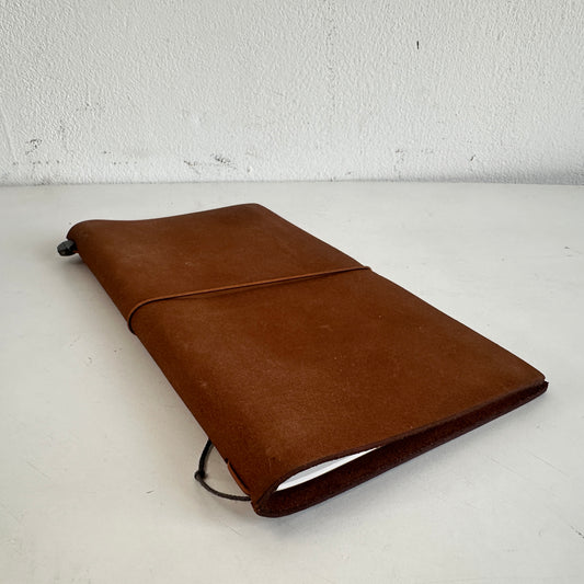 OF006 BROWN LEATHER NOTEBOOK #2