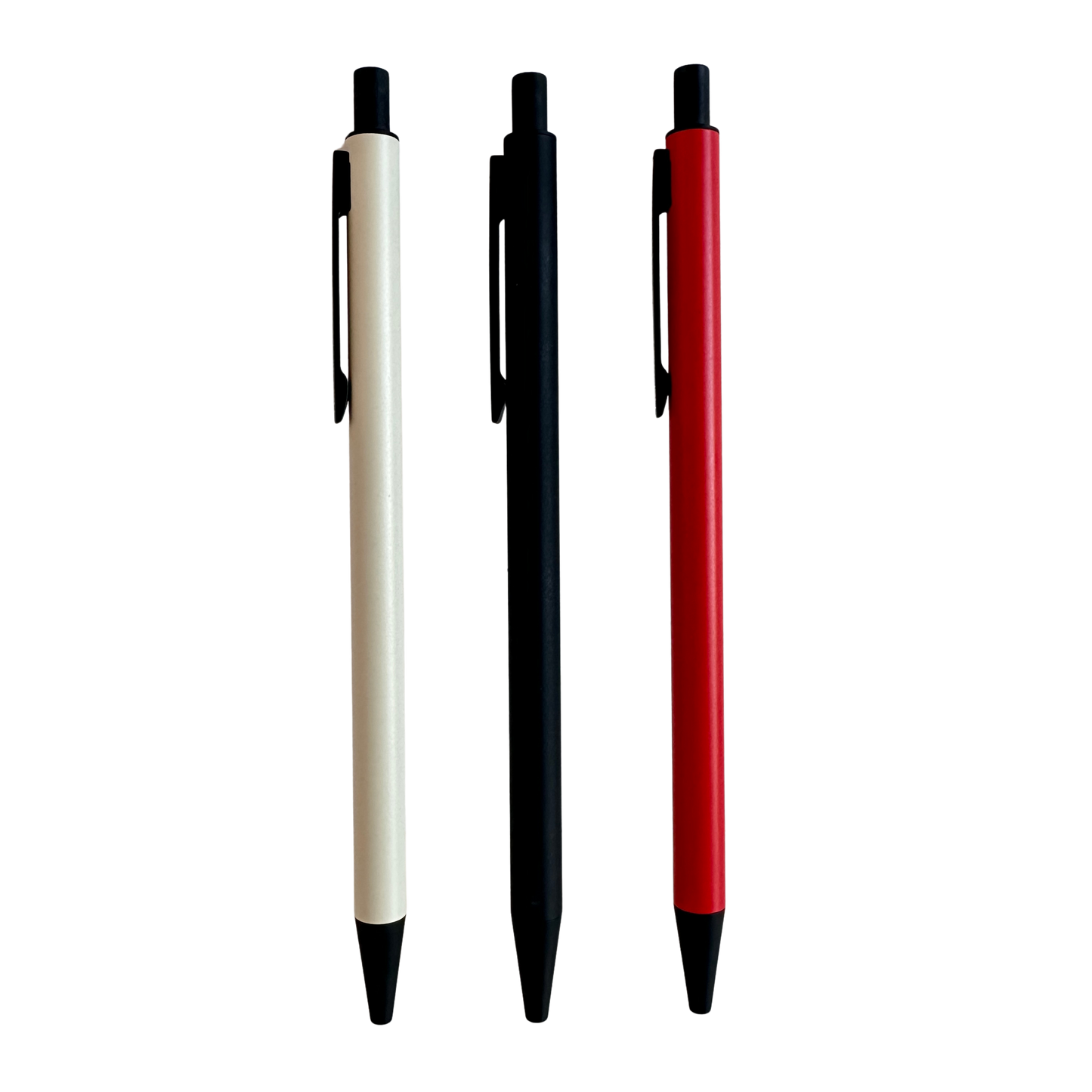 OF017 SET OF 3 HELVETICA BALLPOINT PENS