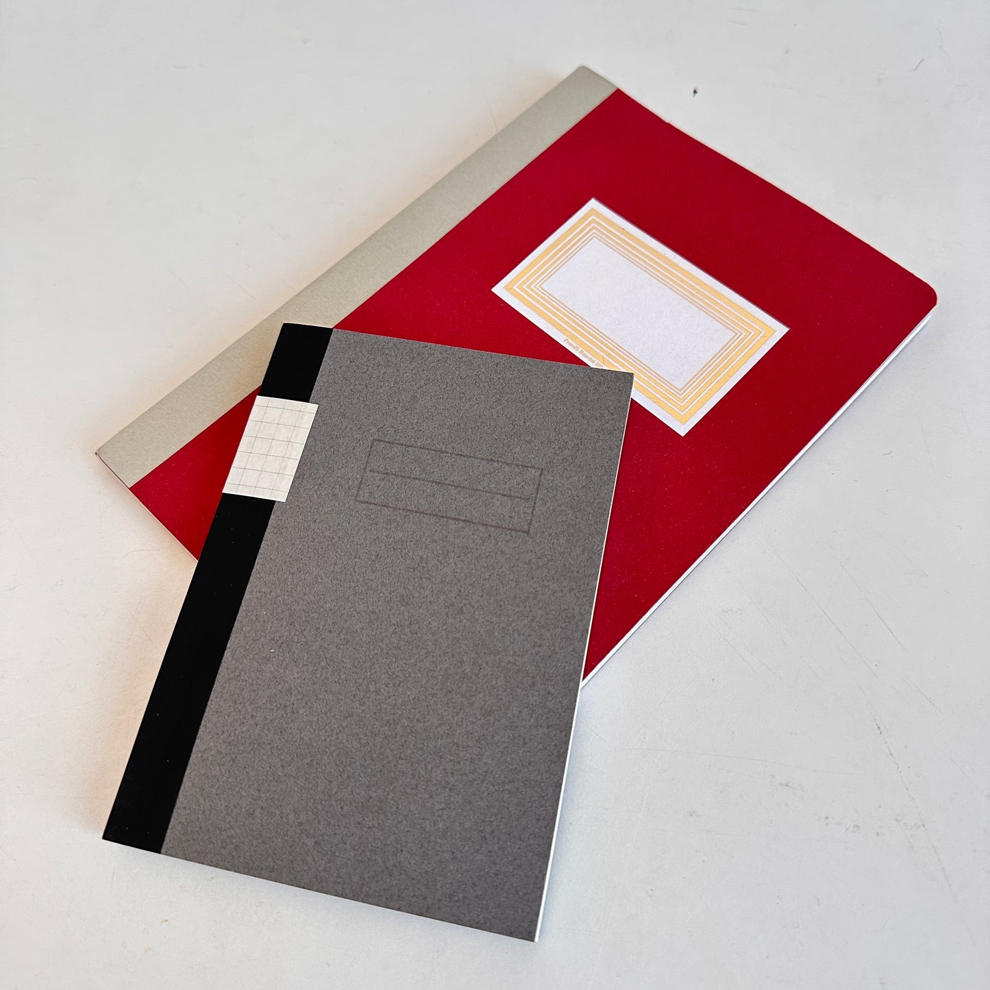 OF019 GREY & RED NOTEBOOK SET