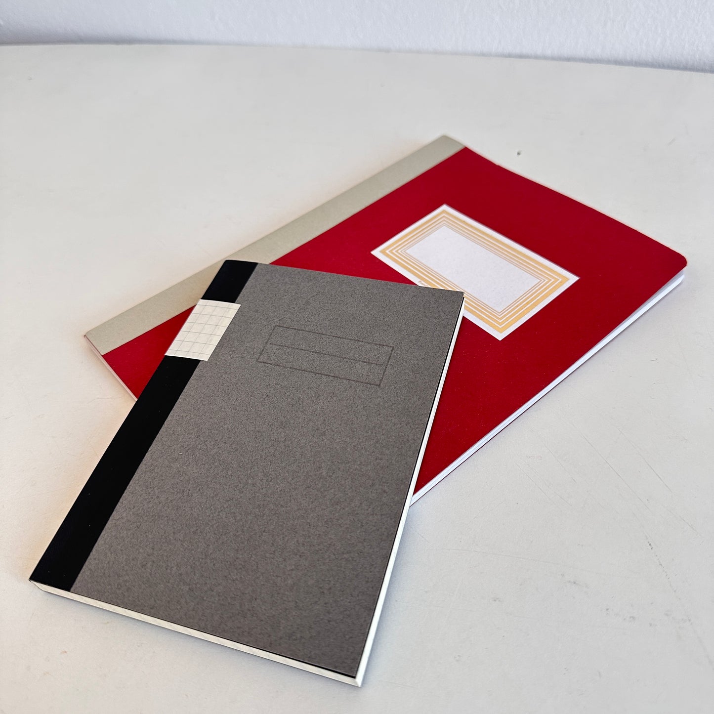 OF019 GREY & RED NOTEBOOK SET