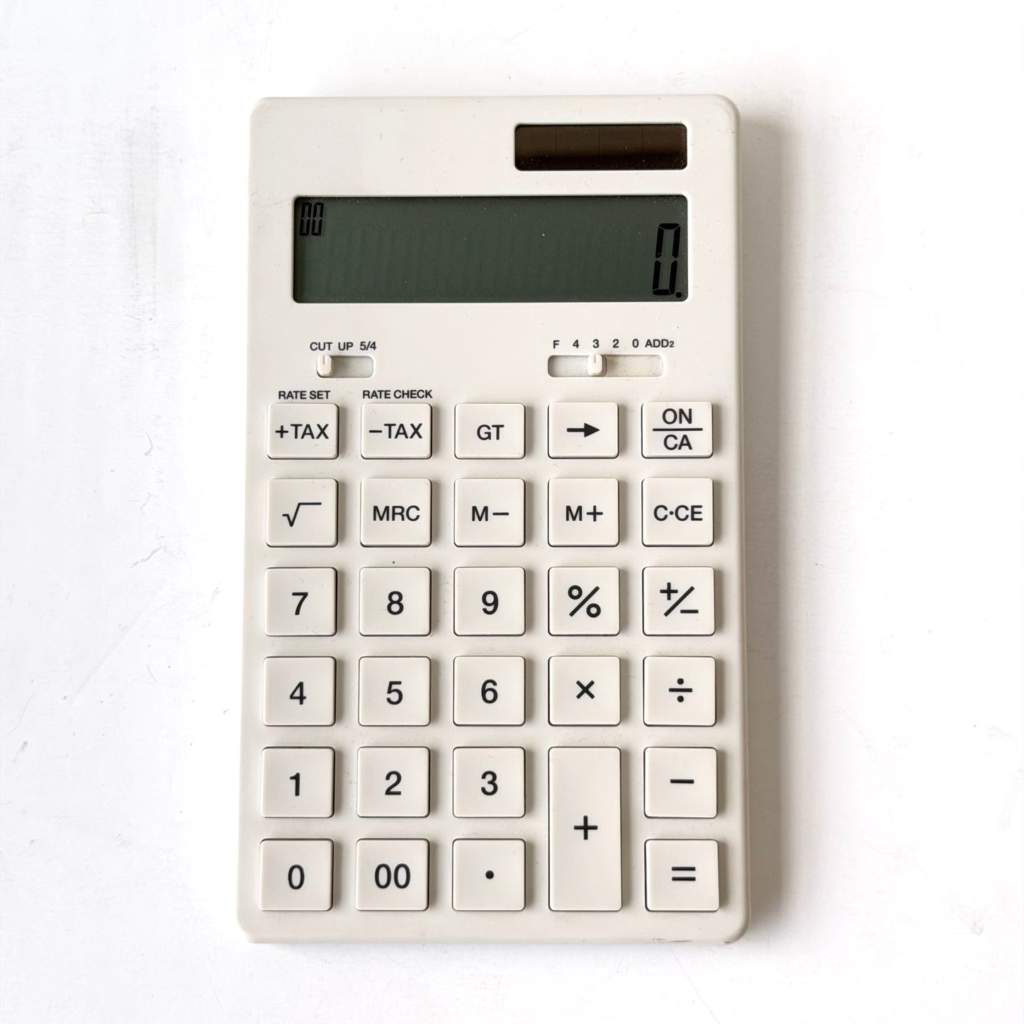 OF022 WHITE DESK TOP CALCULATOR