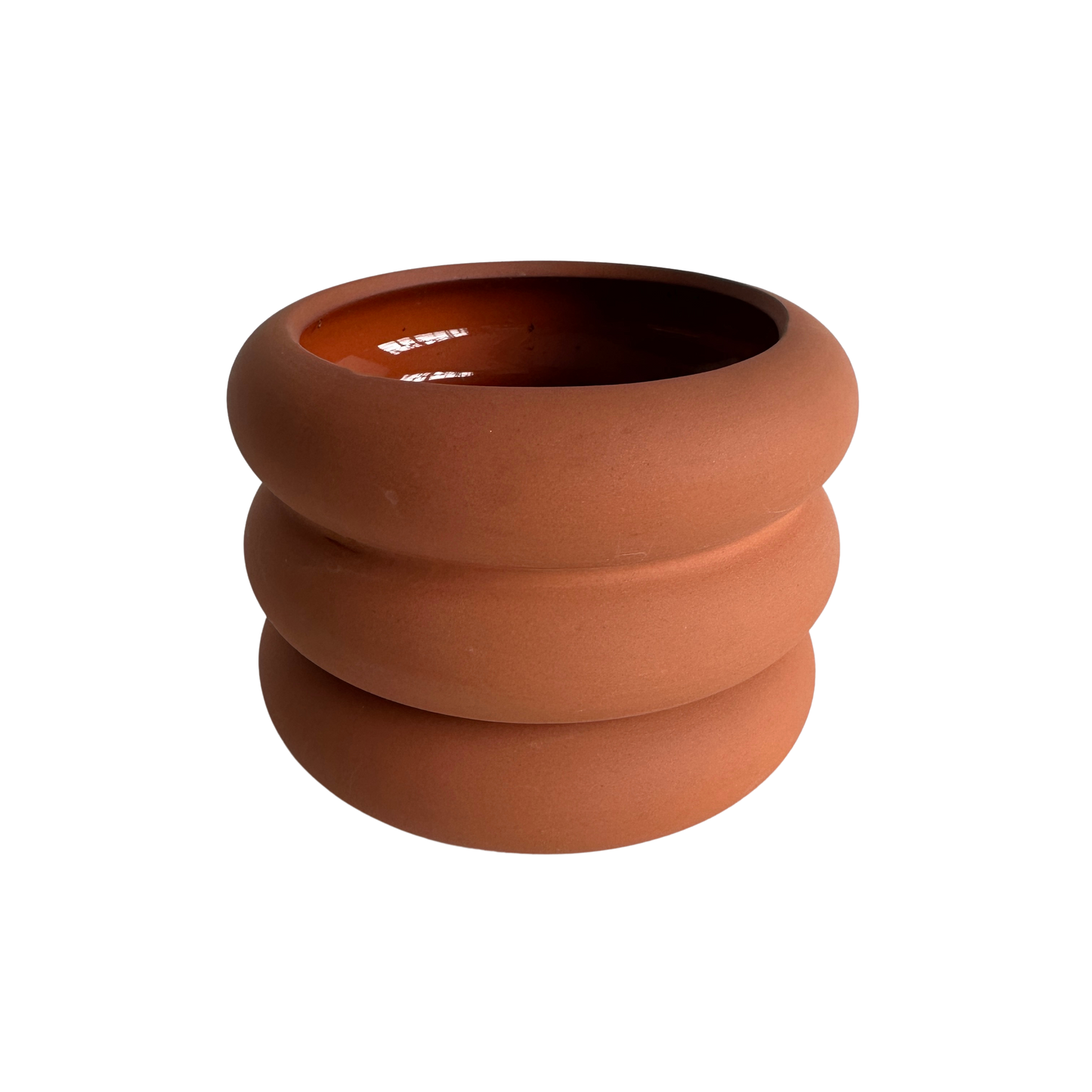 PL002 CCKW TERRA COTTA CERAMIC MINI PLANTER
