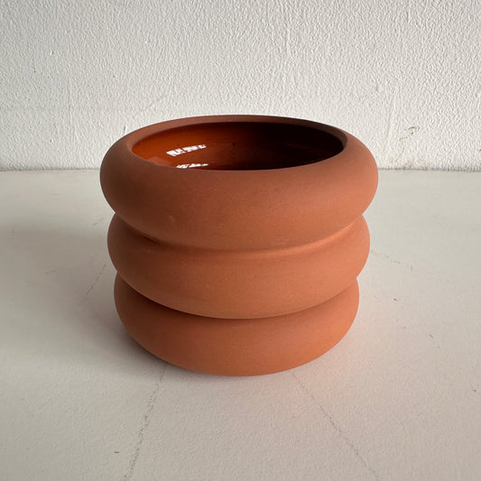 PL002 CCKW TERRA COTTA CERAMIC MINI PLANTER