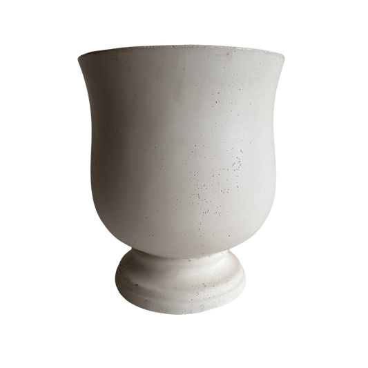 PL004 LARGE WHITE URN PLANTER