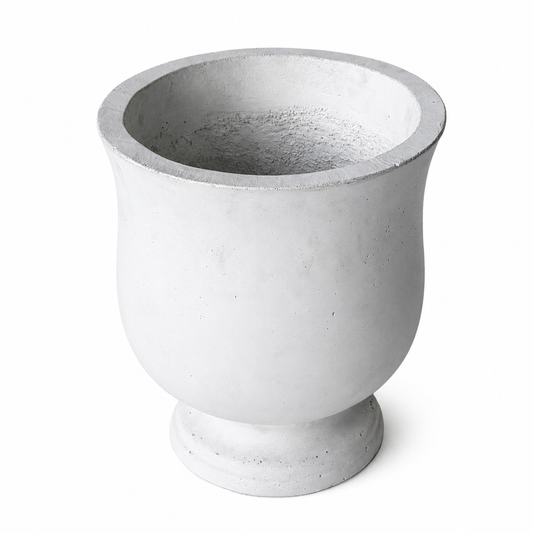 PL004 LARGE WHITE URN PLANTER