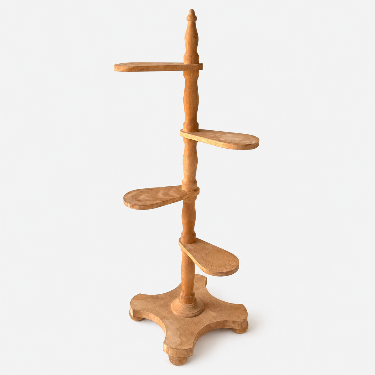 PL017 VINTAGE SWIVEL PLANT STAND