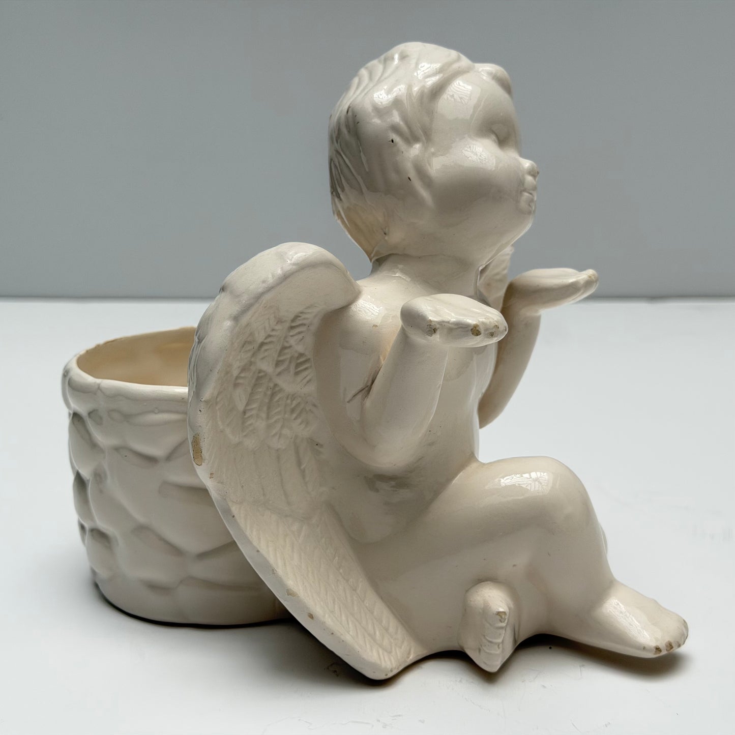 PL016 BABY ANGEL CERAMIC PLANTER