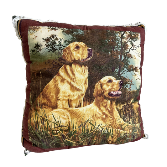 PW013 GOLDEN RETRIEVER PILLOW