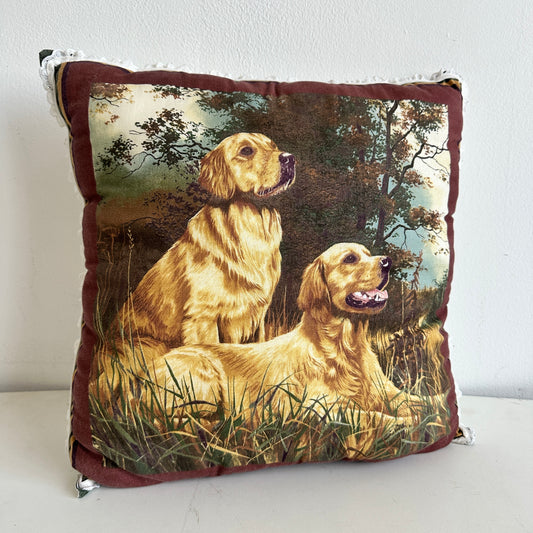 PW013 GOLDEN RETRIEVER PILLOW