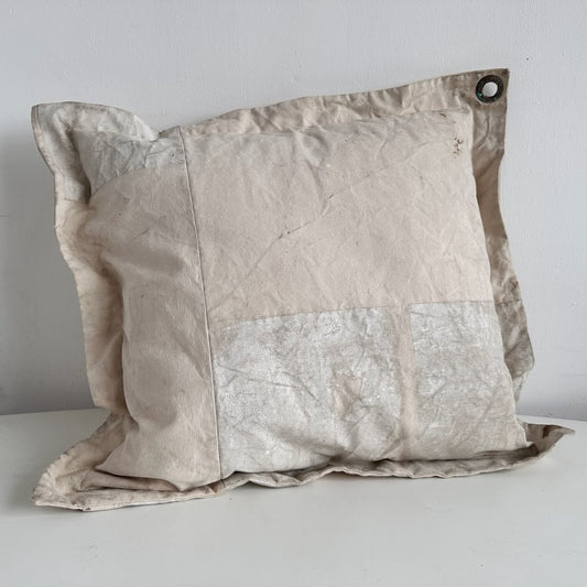 PW021 LARGE CANVAS PATCHWORK PILLOW