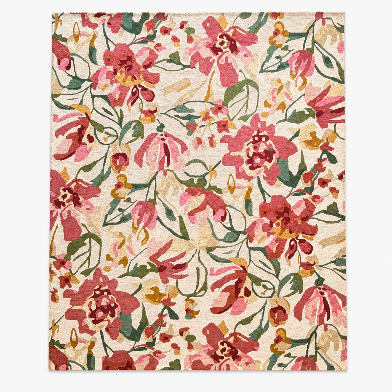 RF002 8' X 10' FLORAL RUG