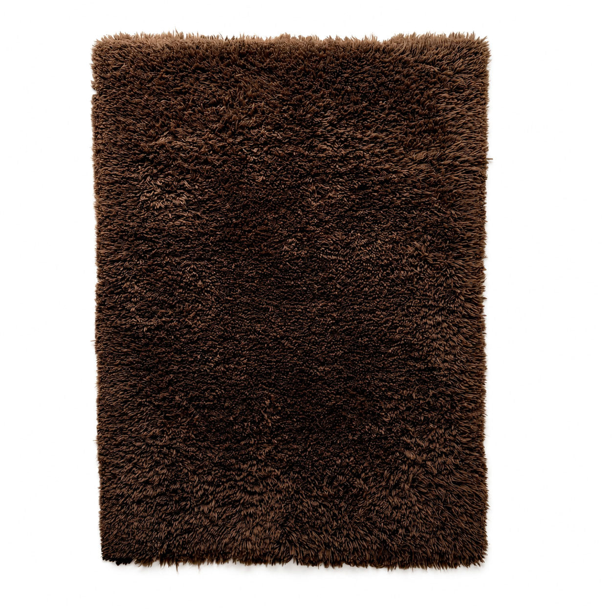 RF006 5' X 7' PLUSH BROWN AREA RUG