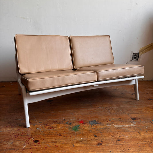 SF001 HEATHER DARYLME LOVESEAT WITH PAINTABLE FRAME