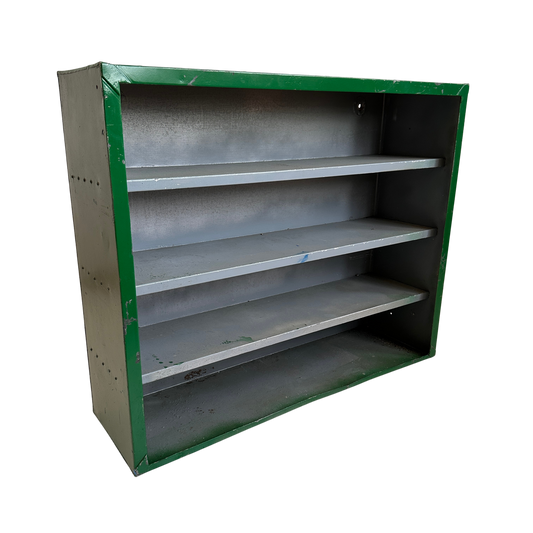 SH001 GREEN DISTRESSED SHELF