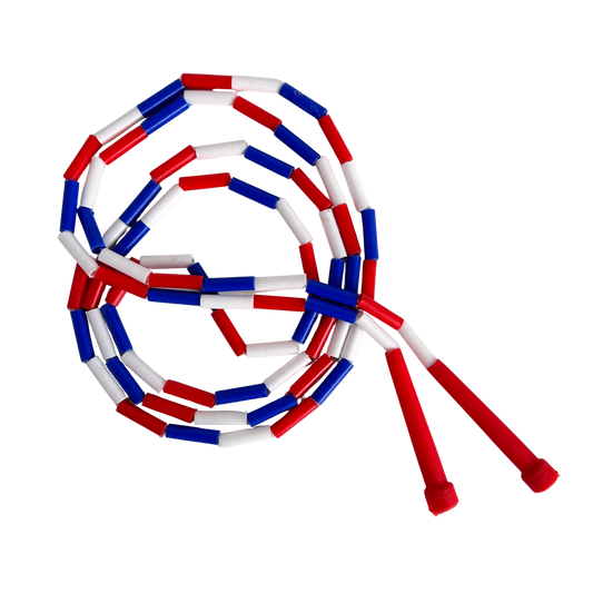 SP010 RED, WHITE, BLUE JUMP ROPE