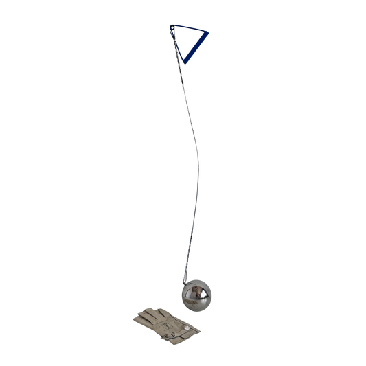 SP011 HAMMER THROW WITH BLUE HANDLE AND GLOVE