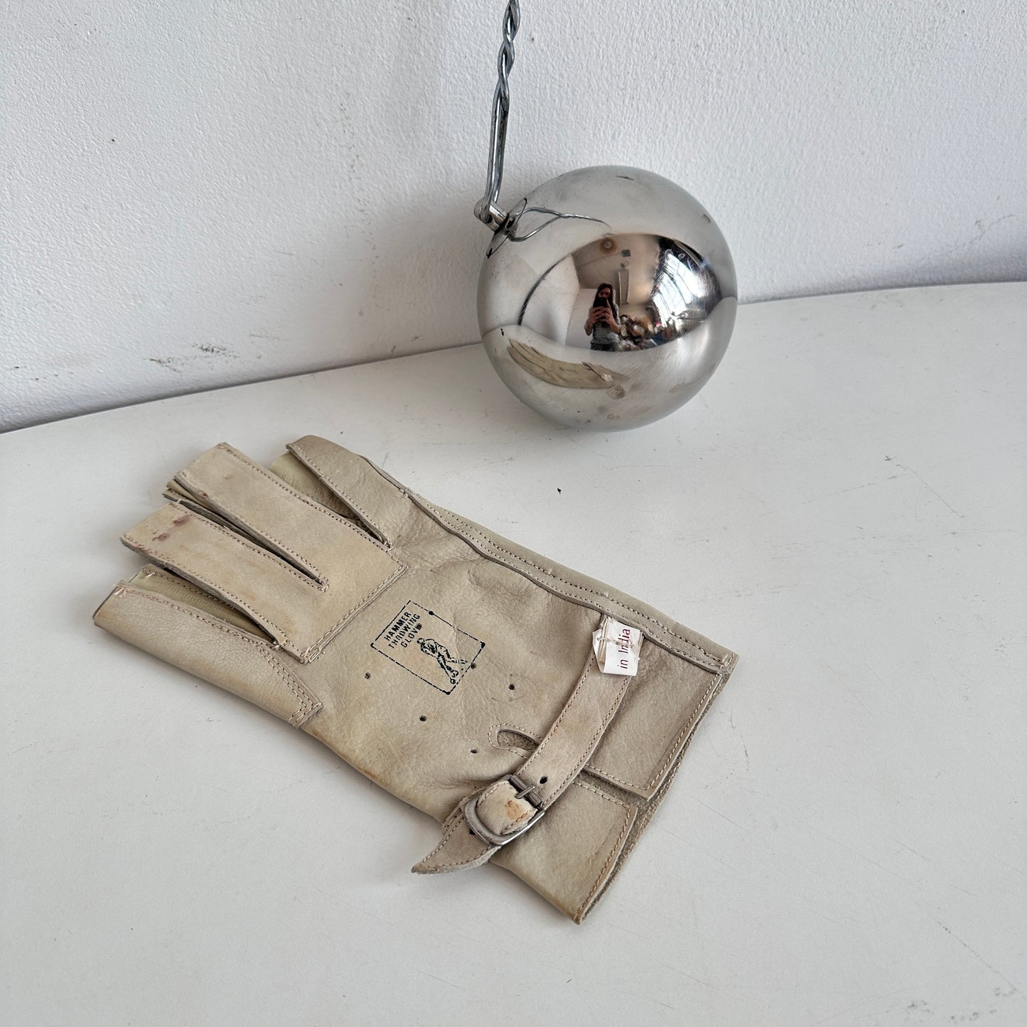 SP011 HAMMER THROW WITH BLUE HANDLE AND GLOVE