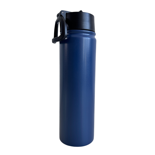 SP026 BLUE WATER BOTTLE WITH BLACK LID