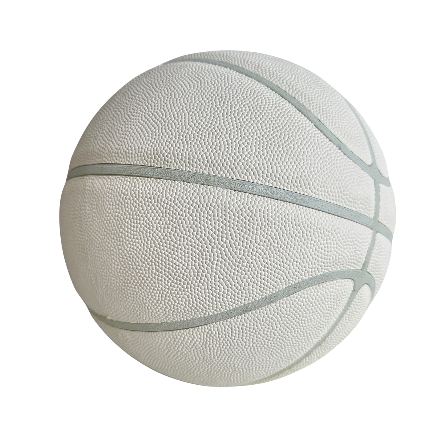 SP033 SOLID WHITE UNBRANDED BASKETBALL