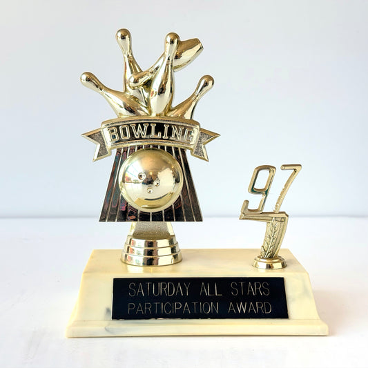 SP041 BOWLING PARTICIPATION TROPHY
