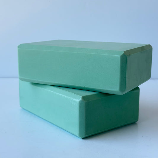 SP048 PASTEL MINT GREEN YOGA BLOCKS