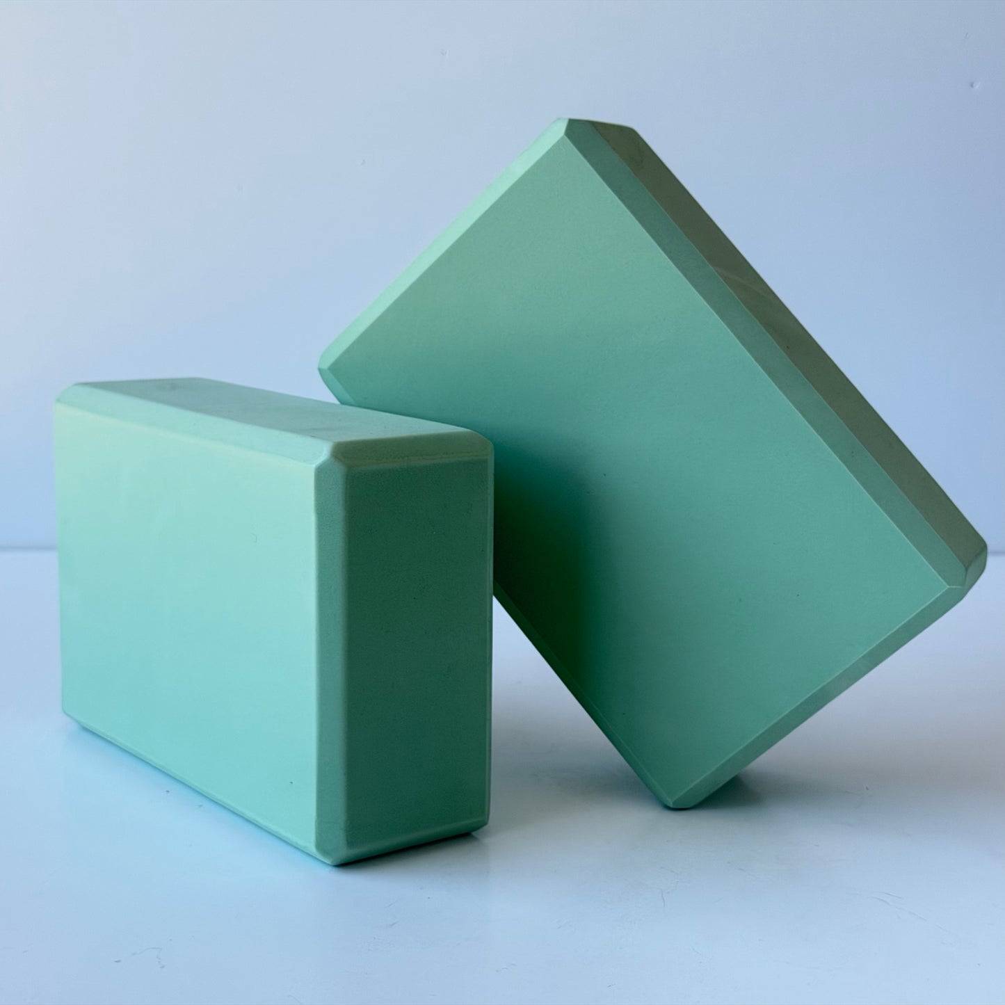 SP048 PASTEL MINT GREEN YOGA BLOCKS