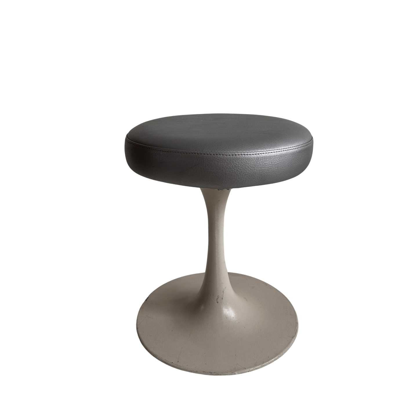 ST018 SILVER KNOLL TULIP STOOL