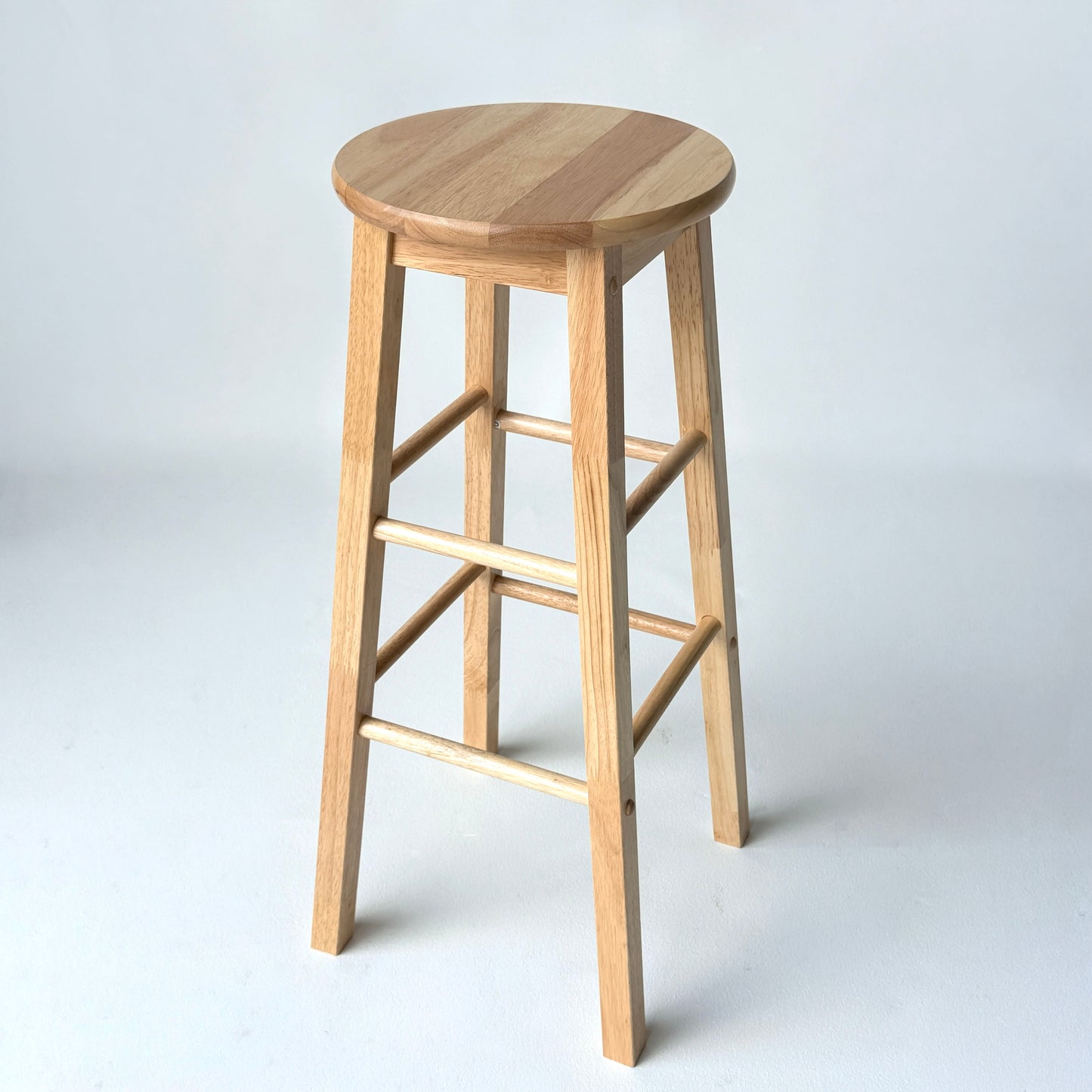 ST032 BASIC BLOND WOOD STOOL
