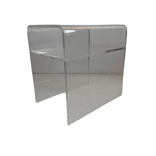 TB005 LUCITE SIDE TABLE