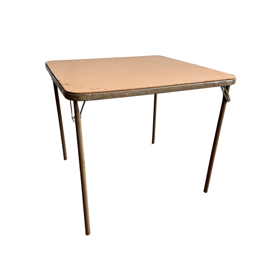 TB008 BILL BOTTRIELL FOLDING CARD TABLE