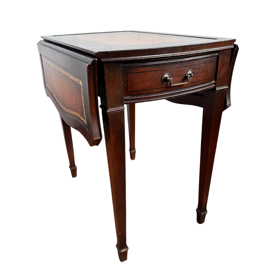 TB018 FEDERAL STYLE DROP LEAF SIDE TABLE