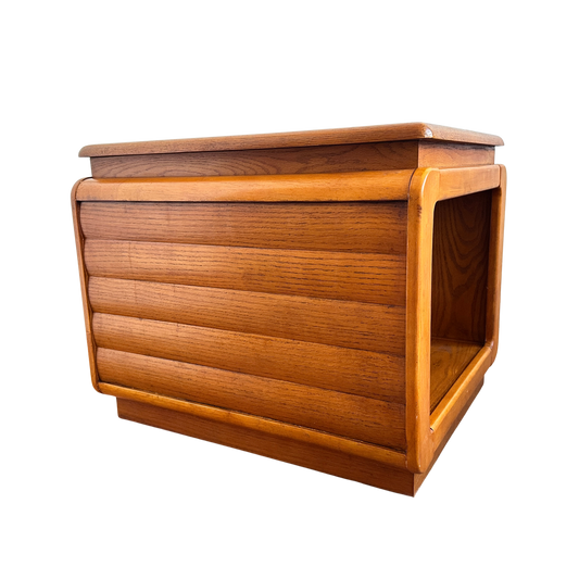 TB022 CHUNKY WOOD SIDE TABLE