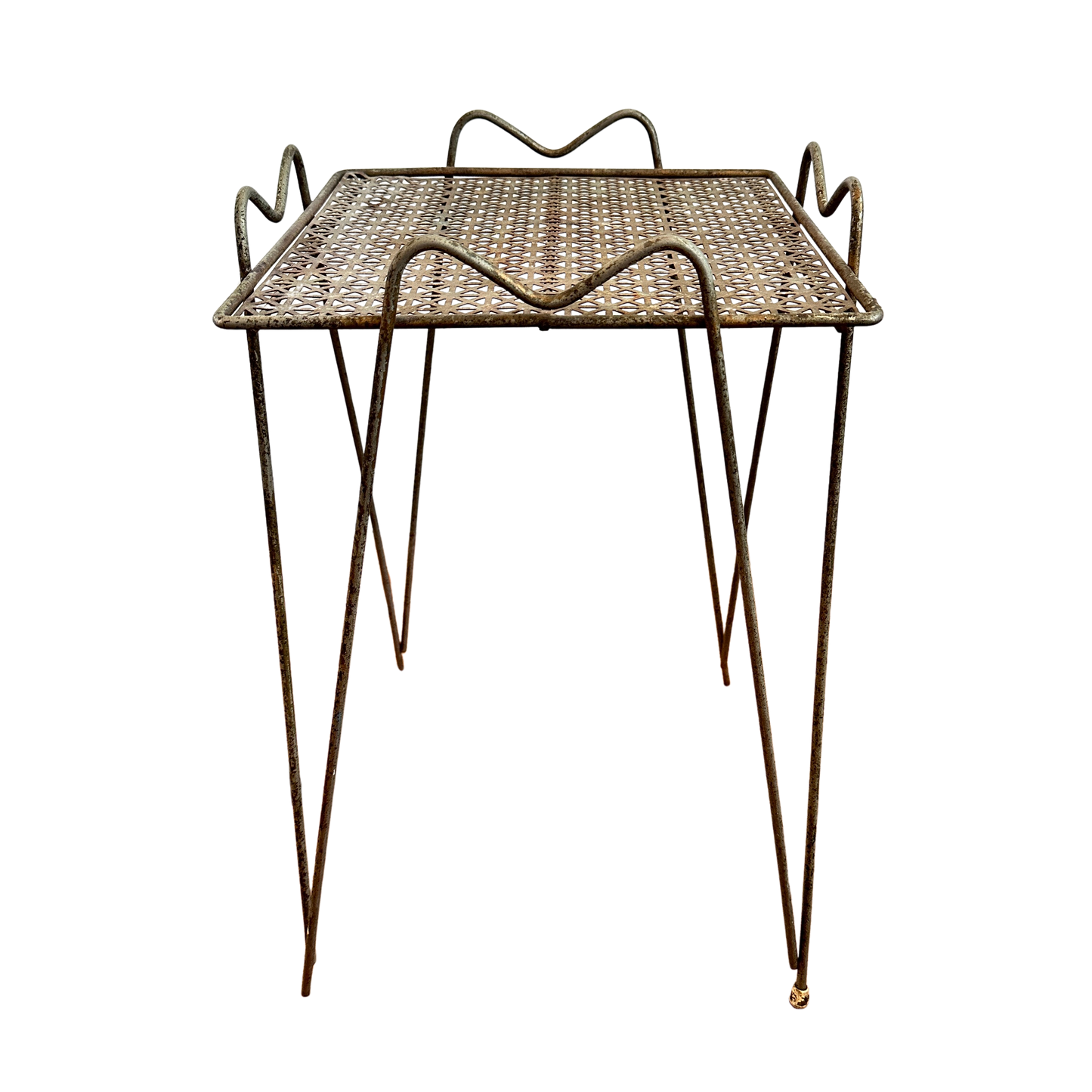 TB024 HAIRPIN OUTDOOR SIDE TABLE