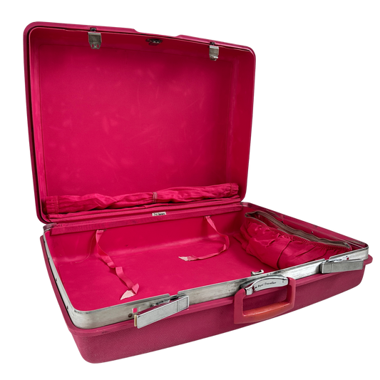 TL004 ROYAL PINK SUITCASE