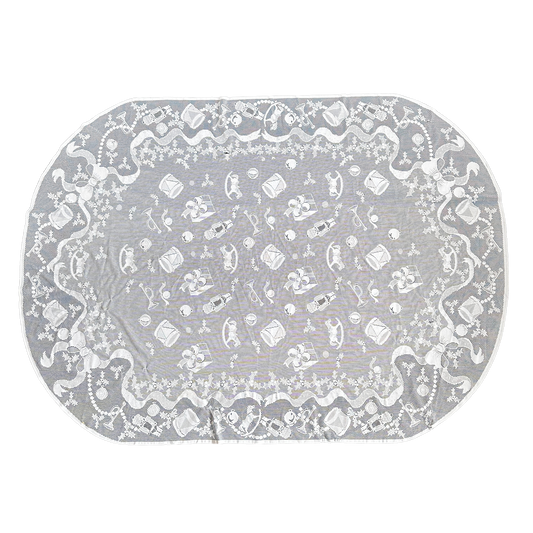 TL004 HOLIDAY LACE TABLECLOTH