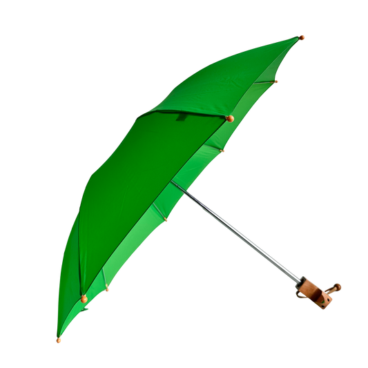 TL012 VINTAGE GREEN CHILDREN'S UMBRELLA