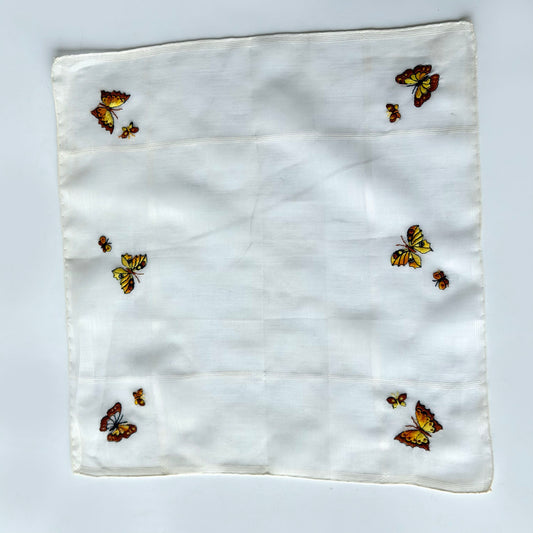 TL016 SHEER BUTTERFLY NAPKIN