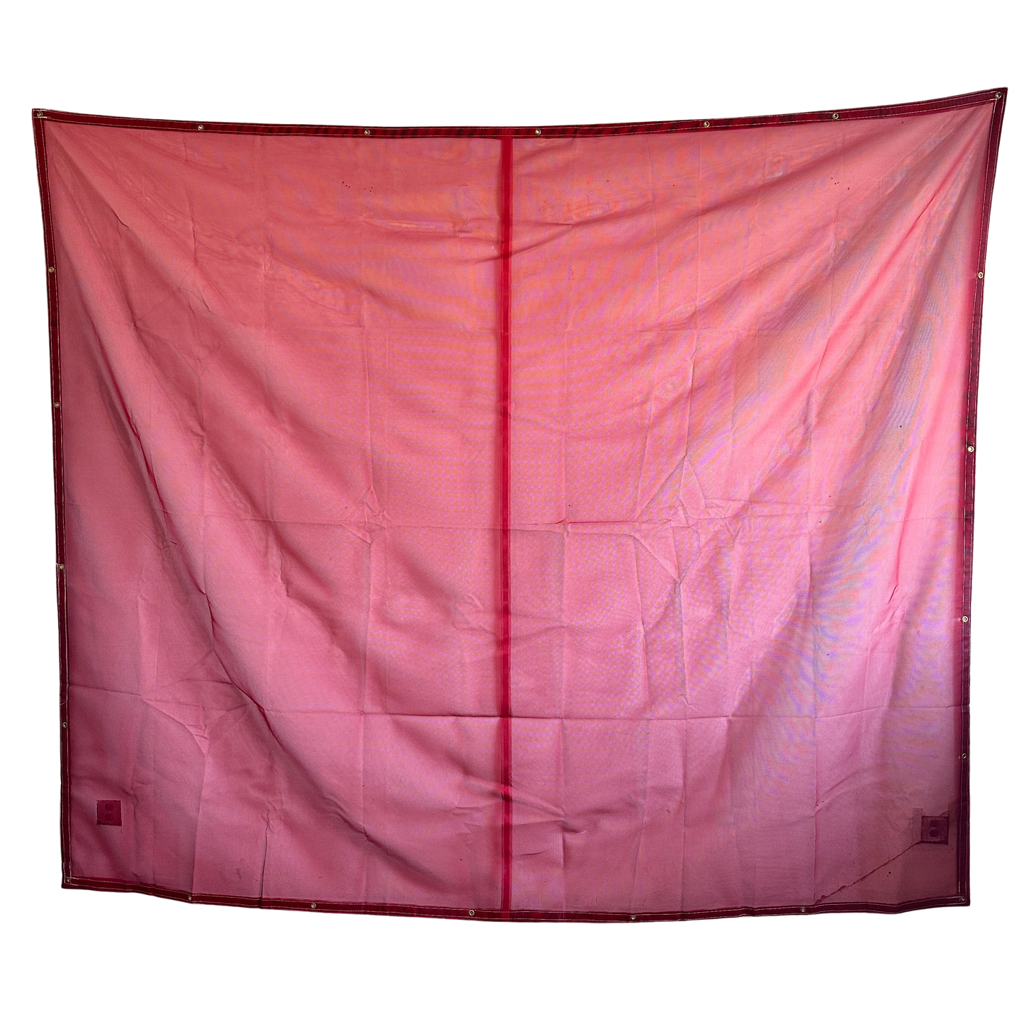 TP001 10' X 12' RED MESH TARP