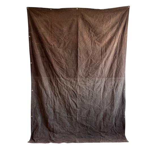 TP007 8' X 10' BROWN CANVAS TARP