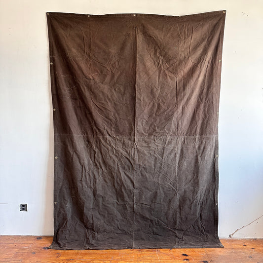 TP007 8' X 10' BROWN CANVAS TARP