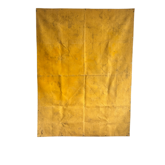 TP008 8' X 6' YELLOW CANVAS TARP